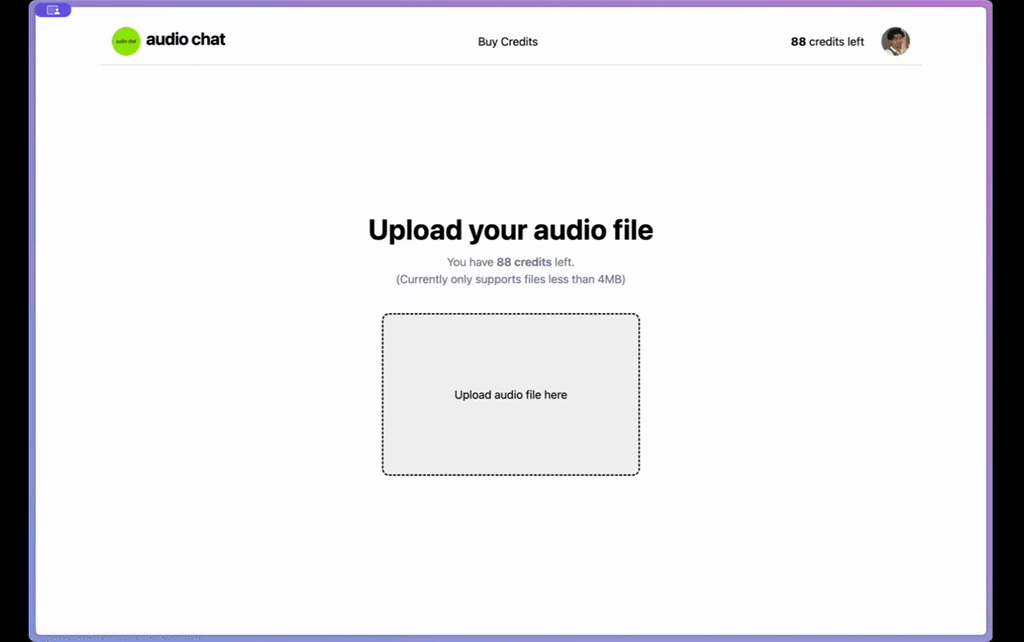 startuptile Audio Chat-Chat with your audio files