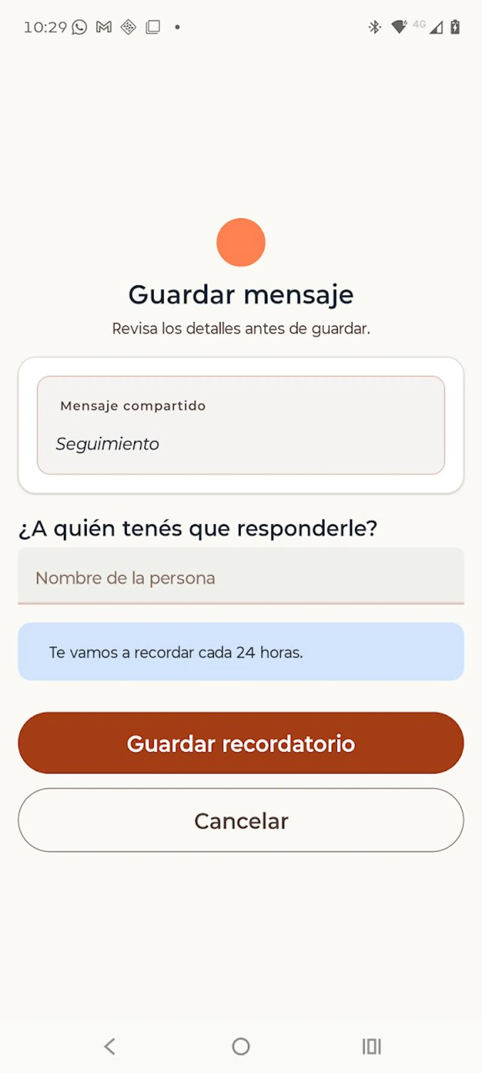 ReplyStash screenshot 3