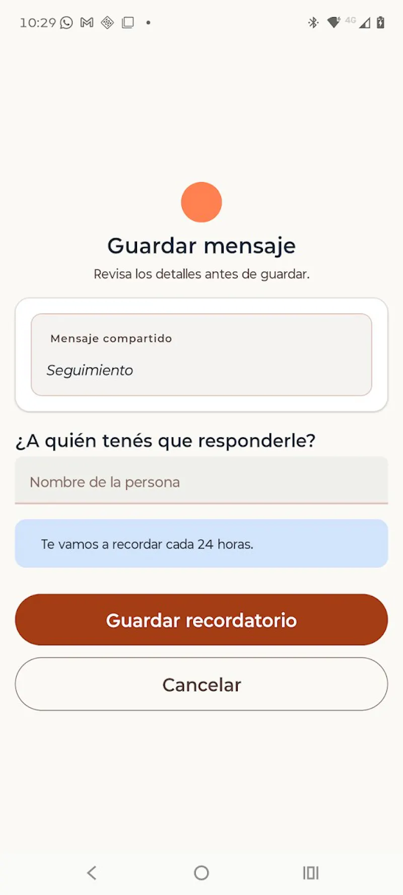 ReplyStash screenshot 3