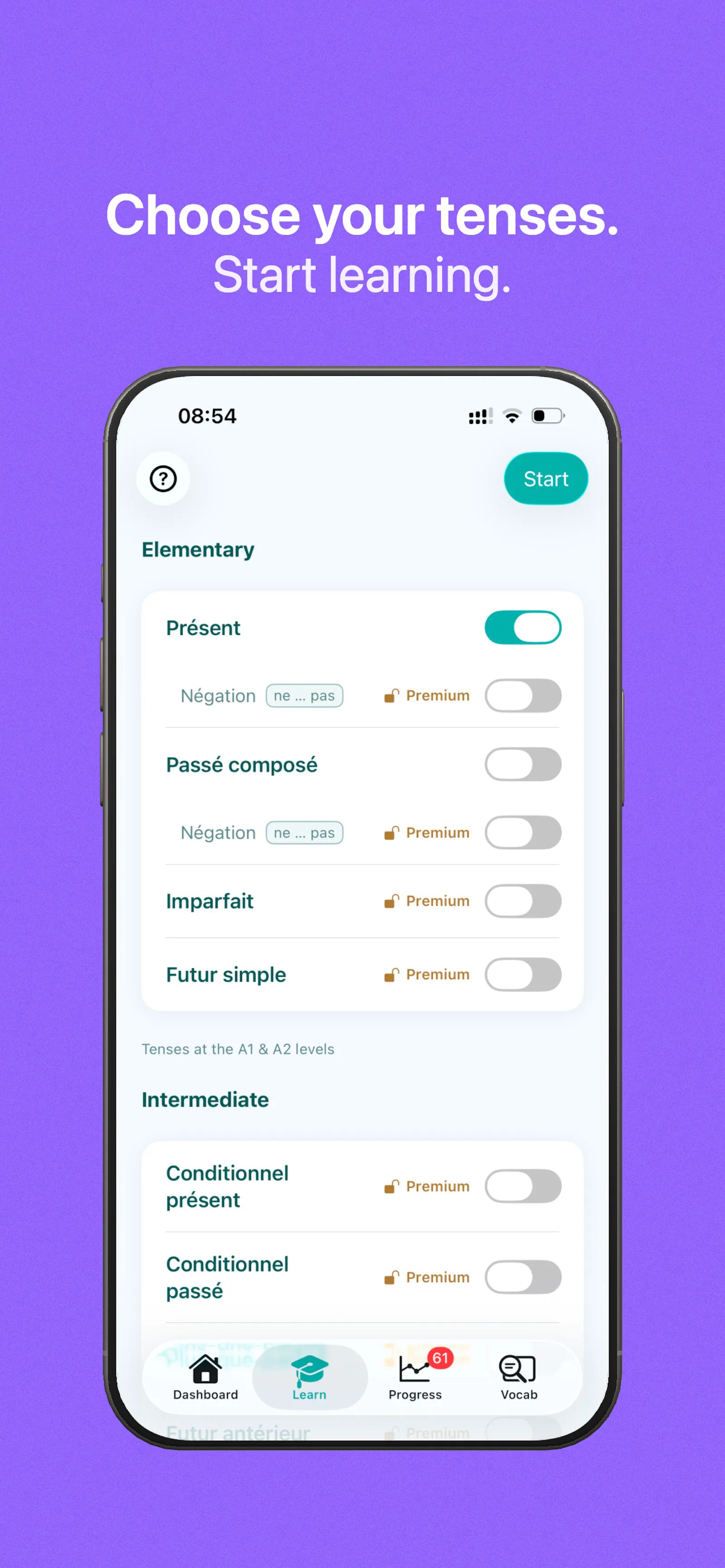 Phonique: French Conjugations screenshot 4