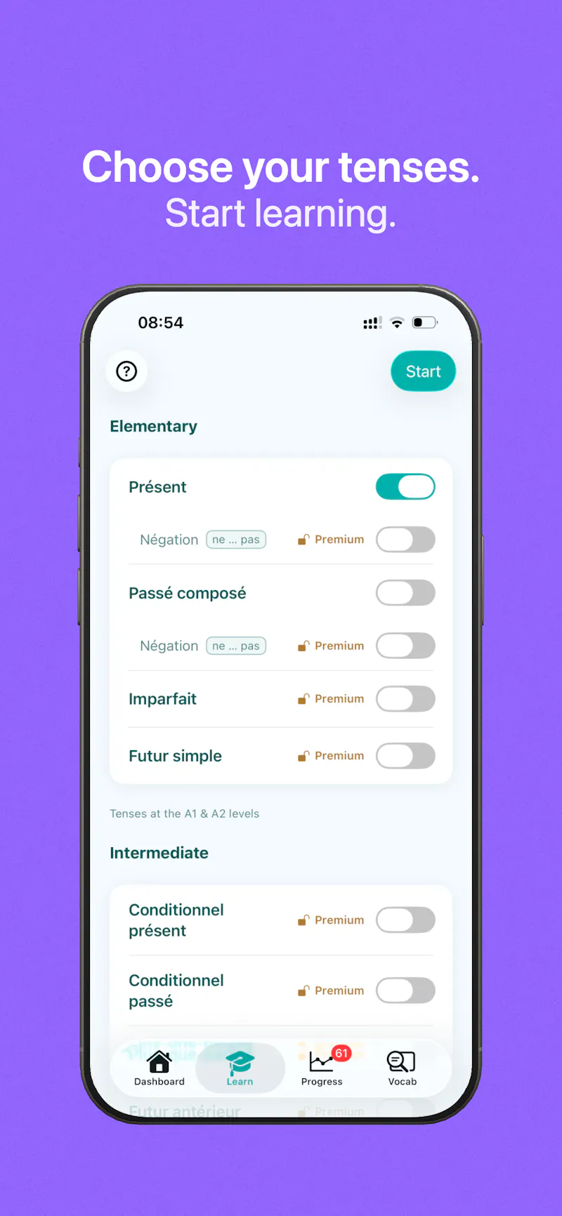 Phonique: French Conjugations screenshot 4