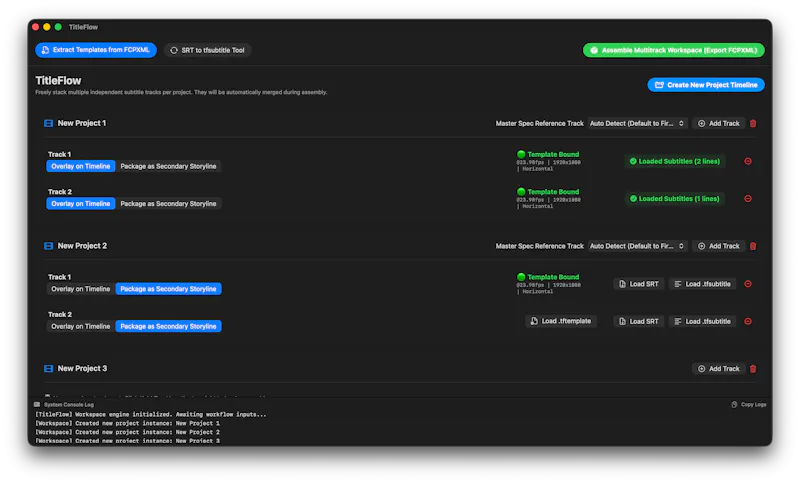 TitlleFlow screenshot 2