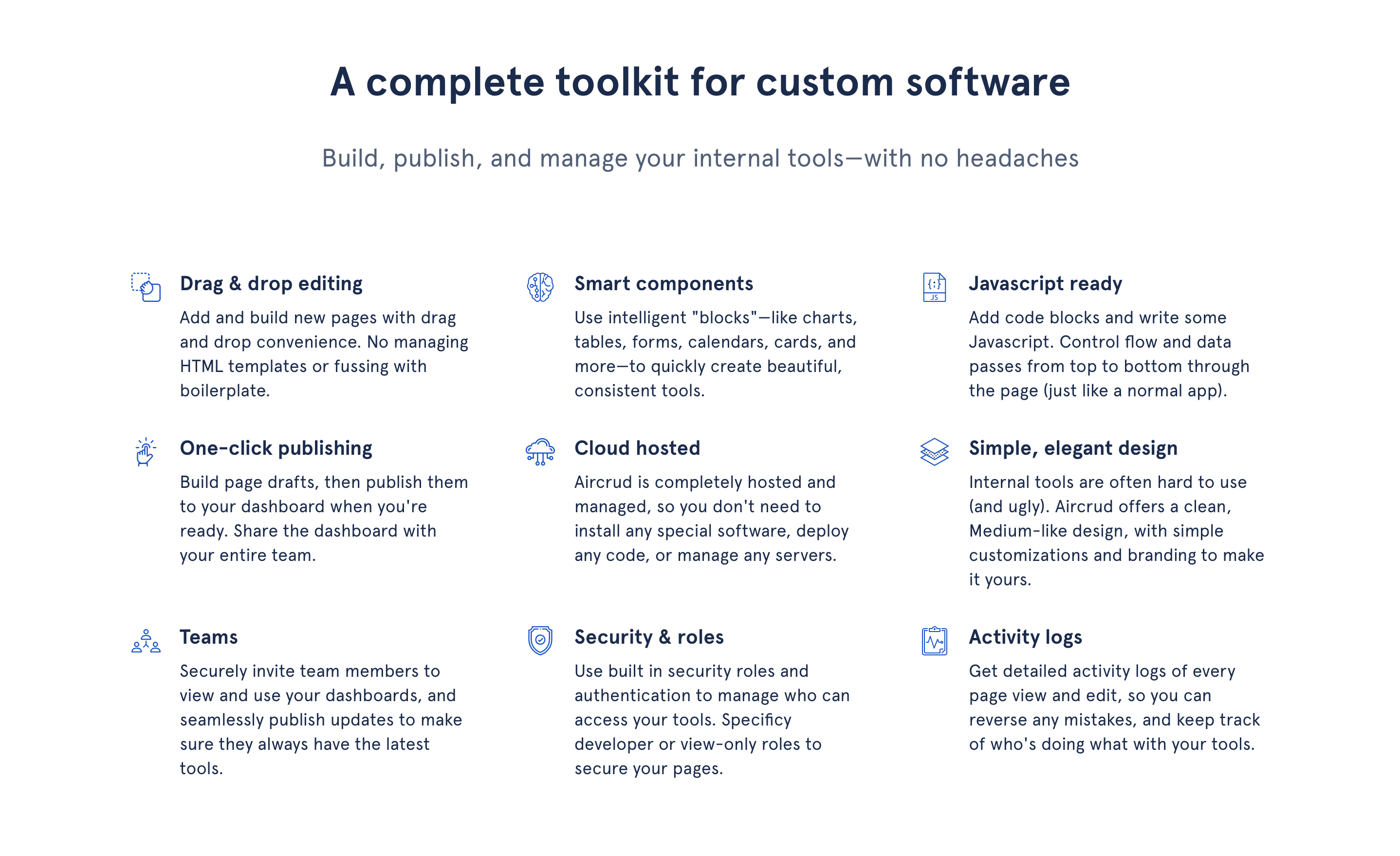 Aircrud gallery image