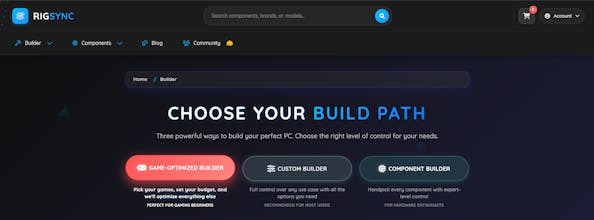 RigSync - AI PC Builder gallery image