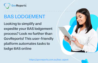 Lodge BAS online portal - GovReports gallery image
