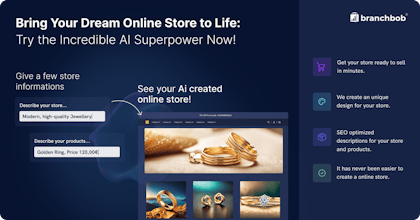 branchbob.ai - AI Online Store Builder gallery image