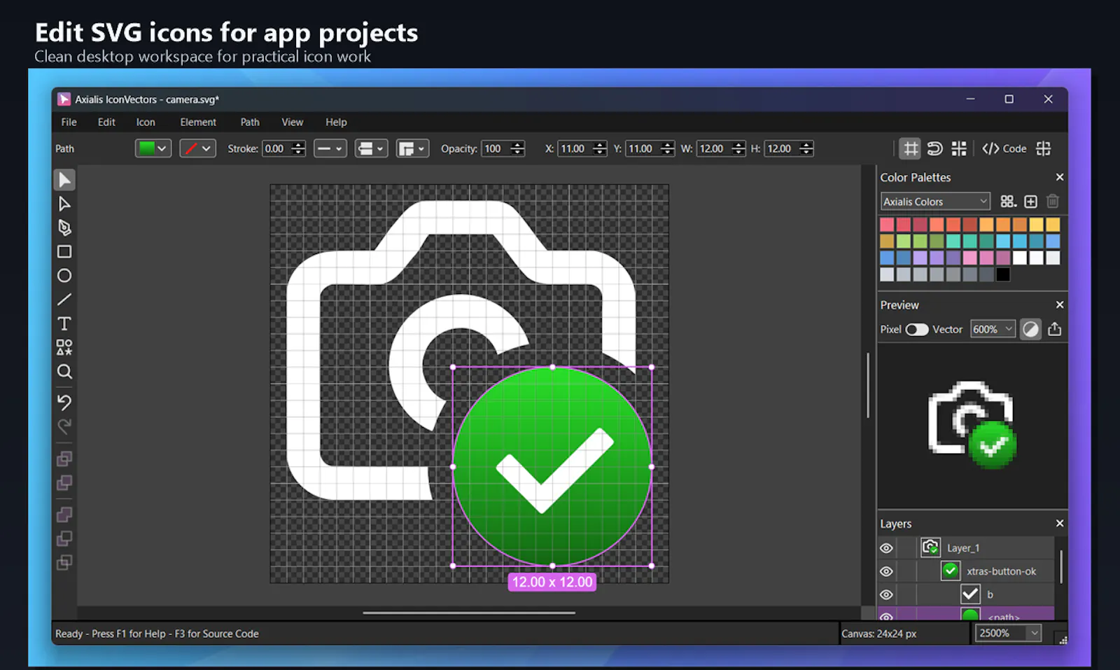 IconVectors 1.70 screenshot 1