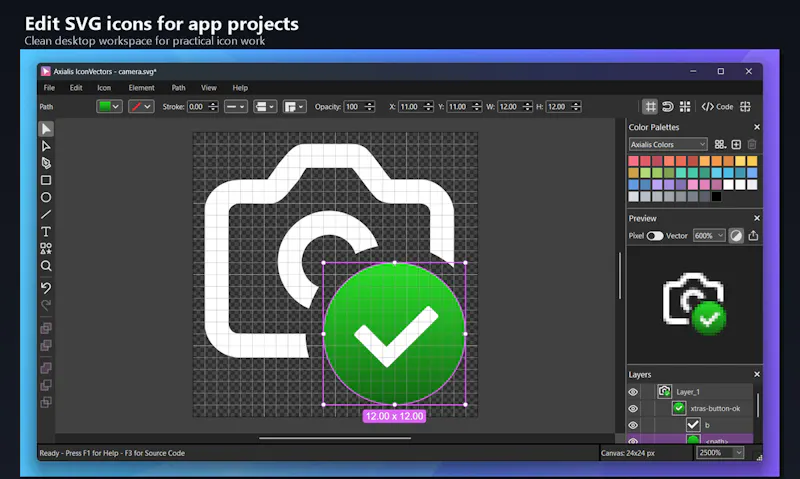IconVectors 1.70 screenshot 1