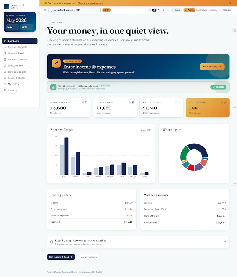 MyBudgetMap screenshot 3