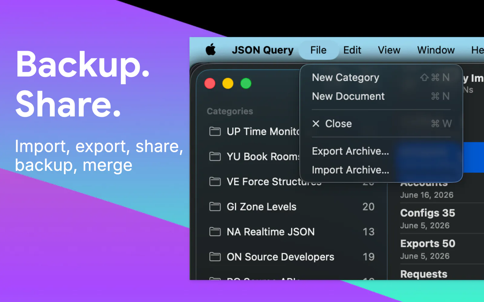 JSON Query screenshot 6