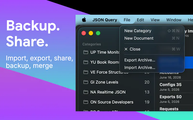 JSON Query screenshot 6