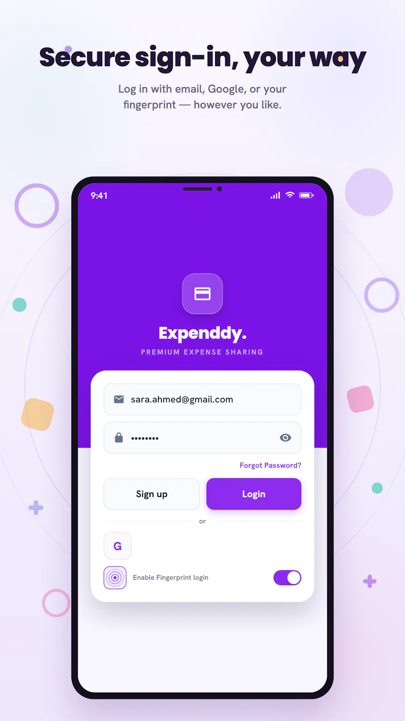 Expenddy - Share Your Expenses screenshot 2