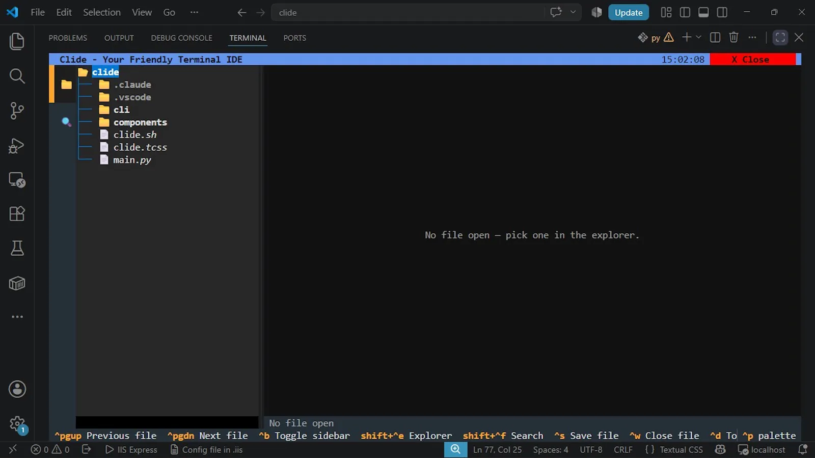 Clide  screenshot 1