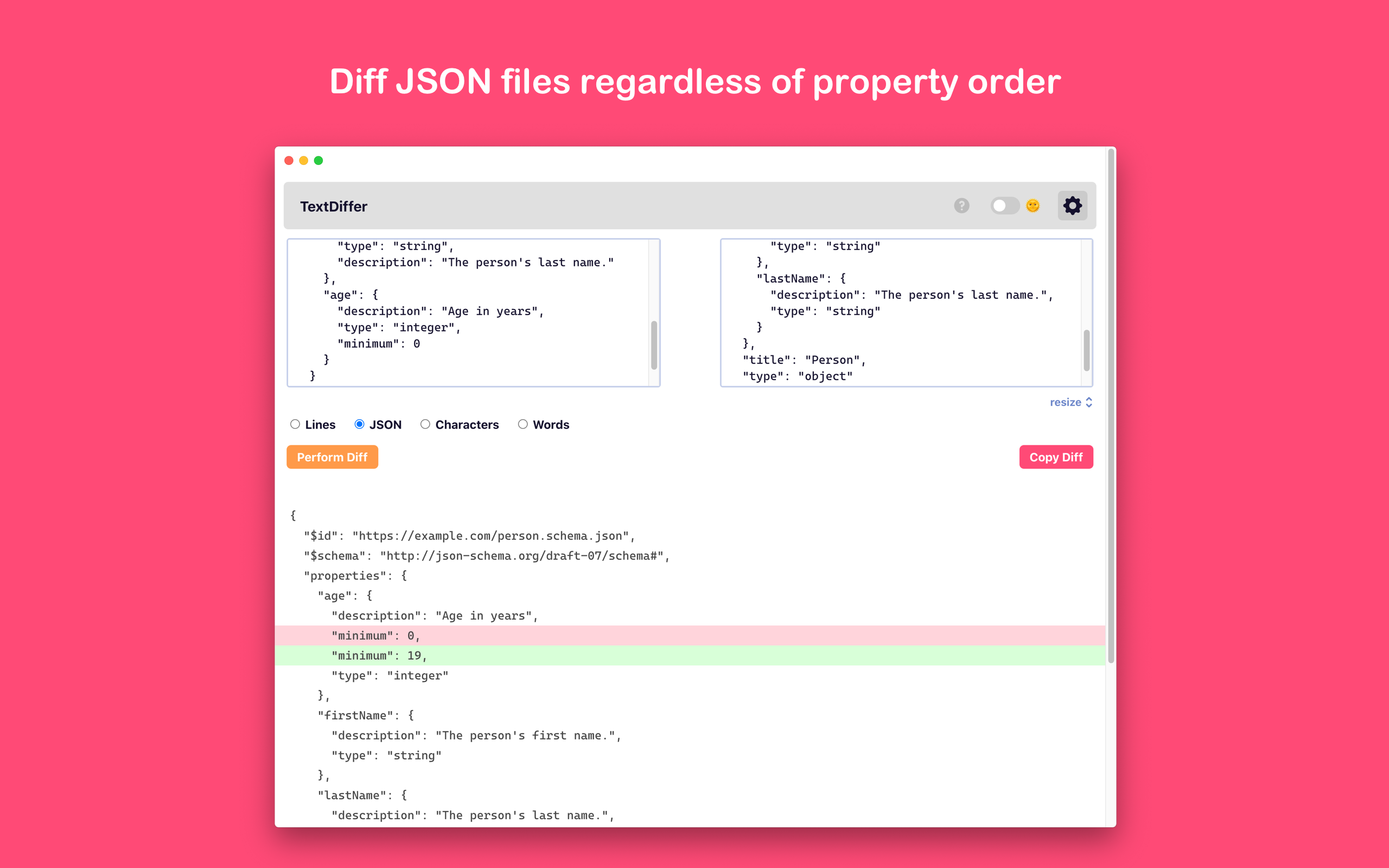 TextDiffer gallery image