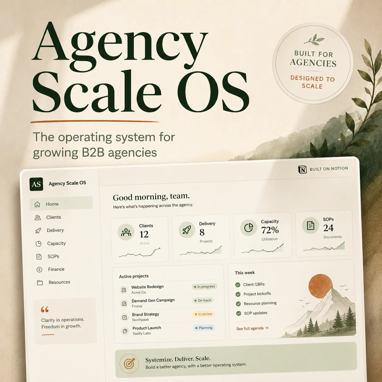 Agency Scale OS