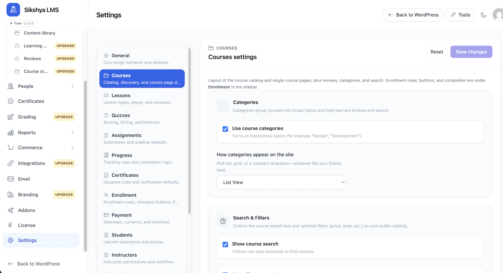 Sikshya LMS – WordPress Course Builder screenshot 4
