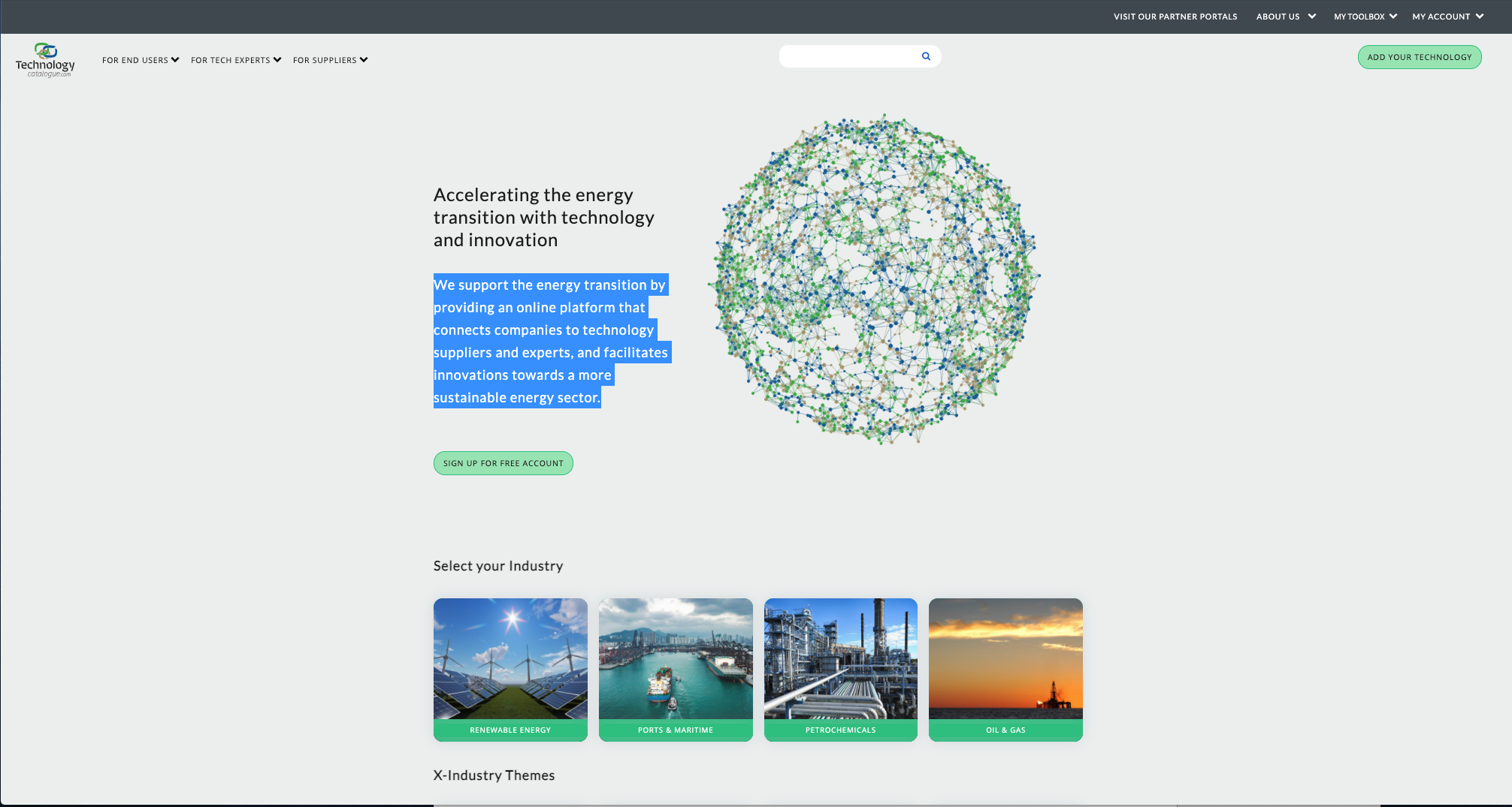 TechnologyCatalogue.com gallery image