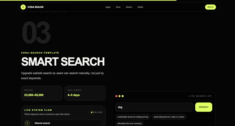 Coda Builds screenshot 4