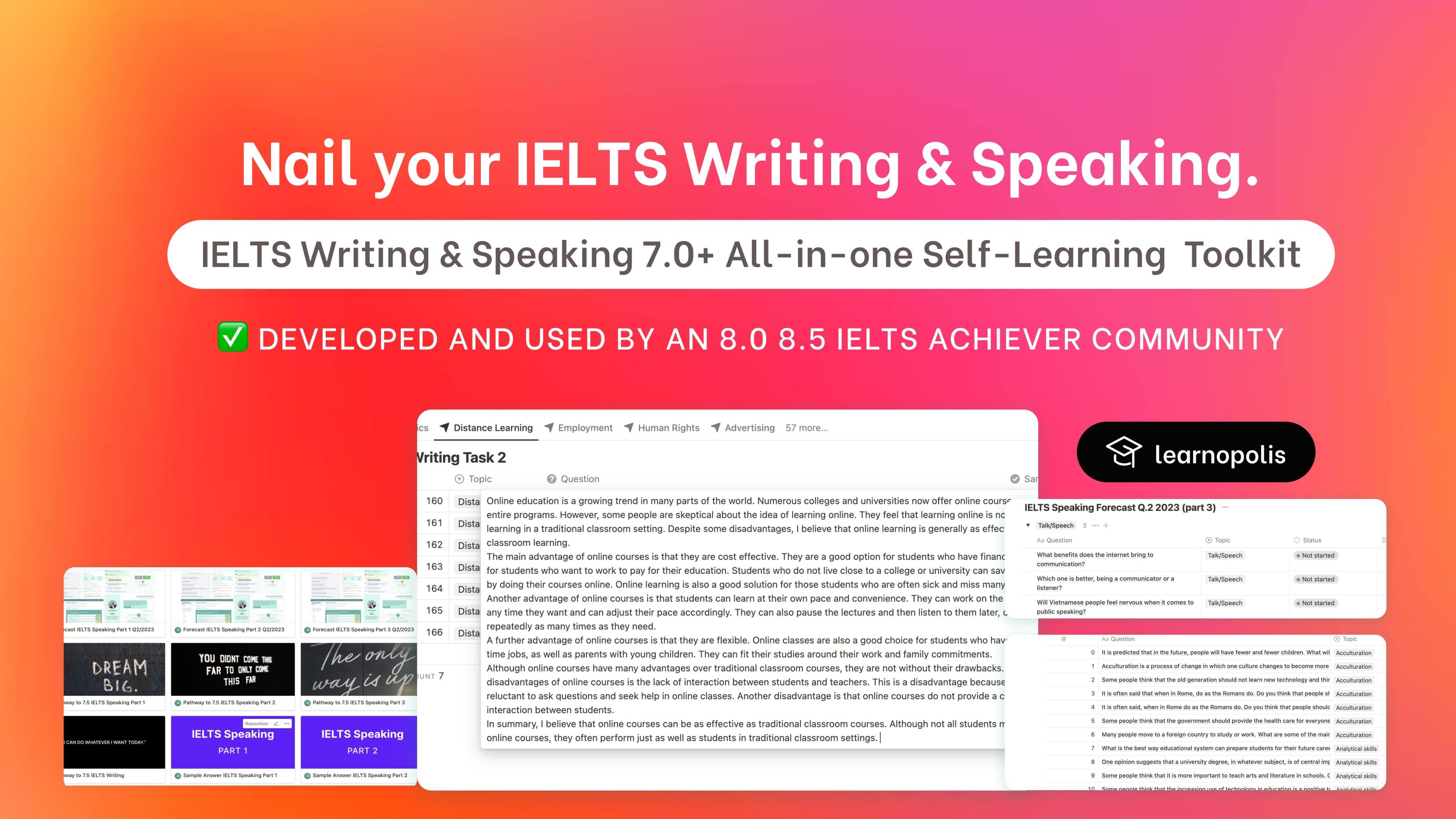 IELTS 7.0+ Self-Learning Toolkit media 1