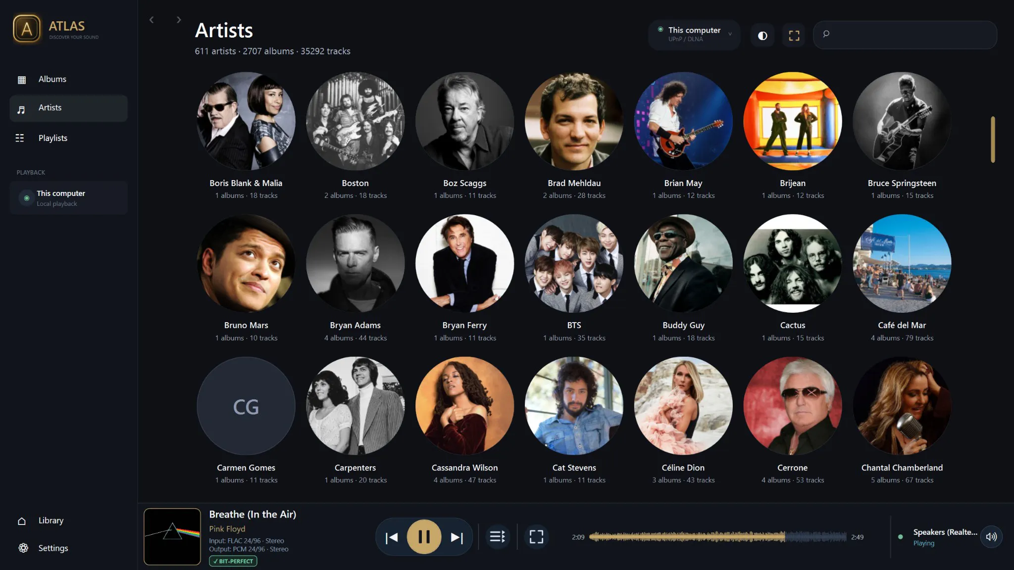 ATLAS Music Library gallery image