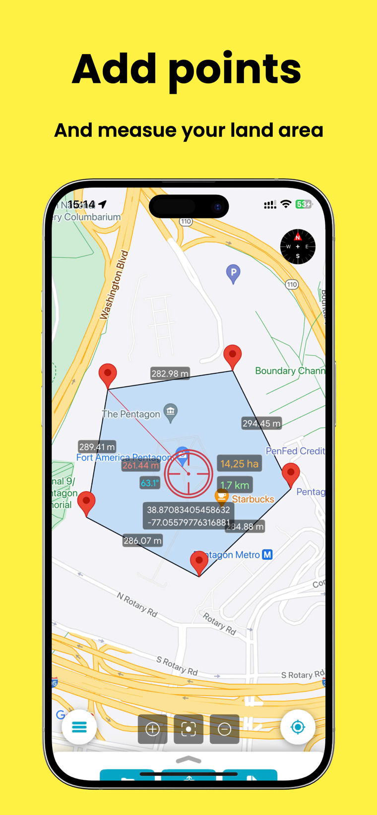 MapPin - Fields Area Measure Map gallery image