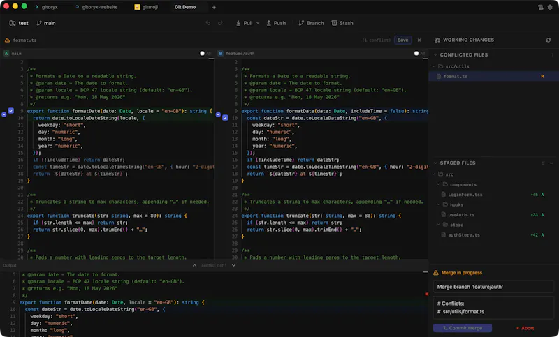 Gitoryx screenshot 4
