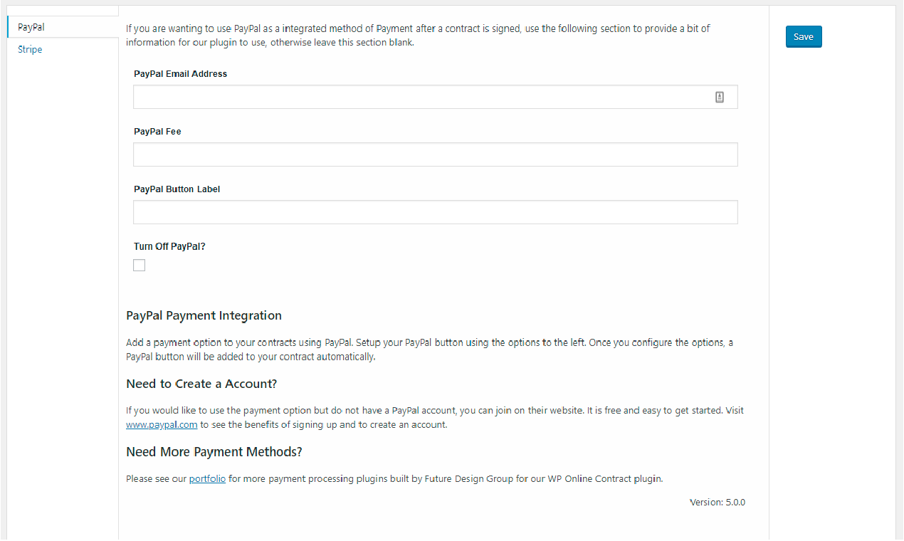 WP Online Contract Plugin gallery image