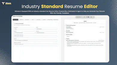 GiZume: GitHub to ATS-Ready Resume(Beta) gallery image