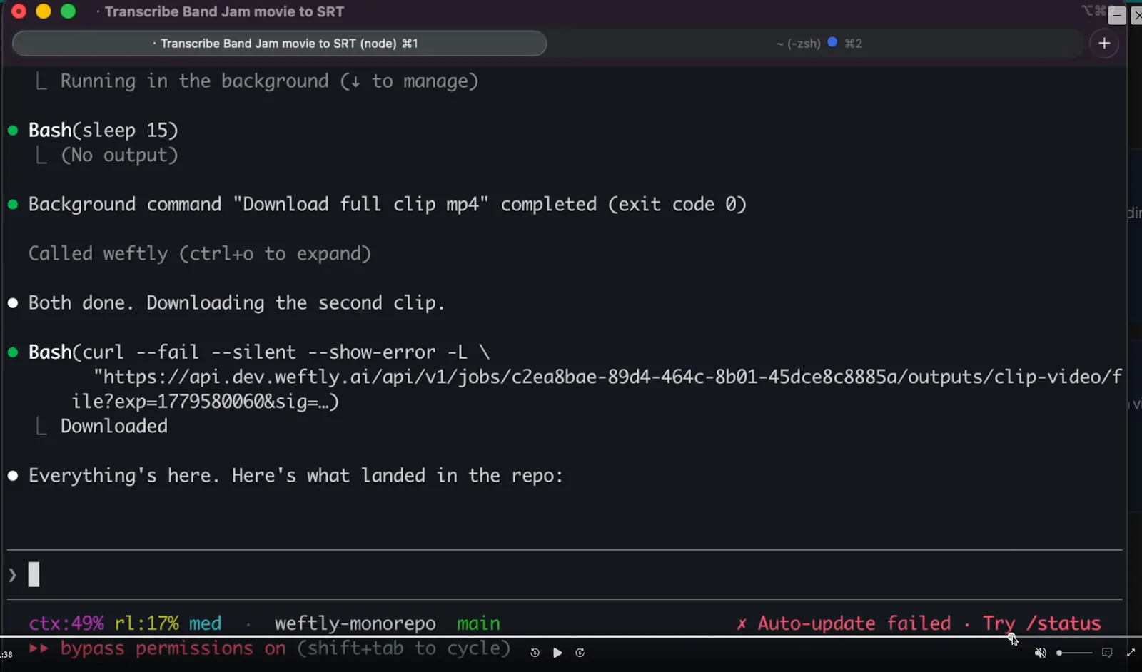 Weftly screenshot 3