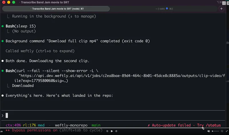 Weftly screenshot 3