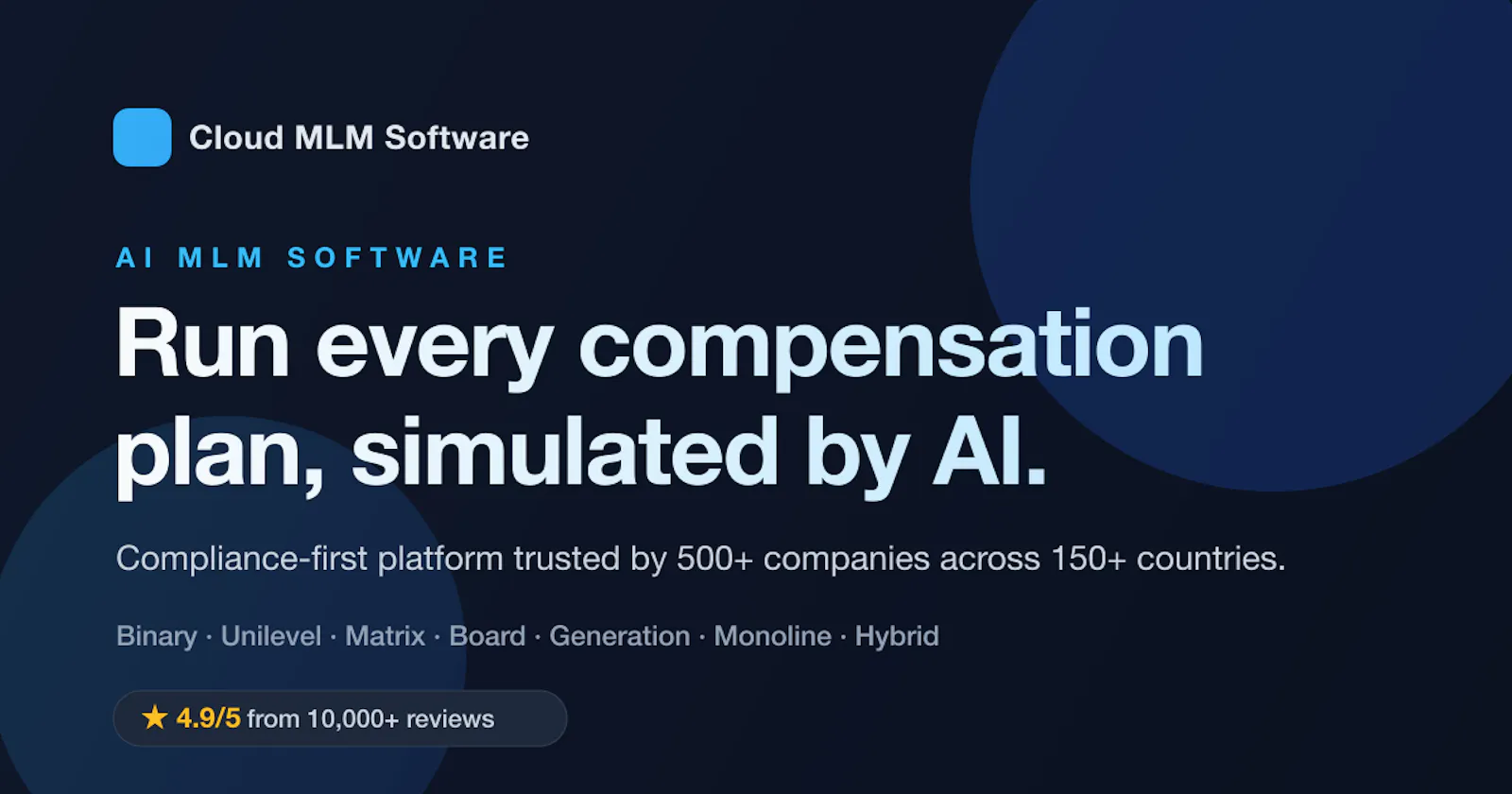 Cloud MLM Software screenshot 2