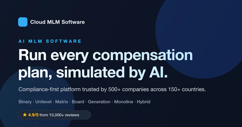 Cloud MLM Software screenshot 2