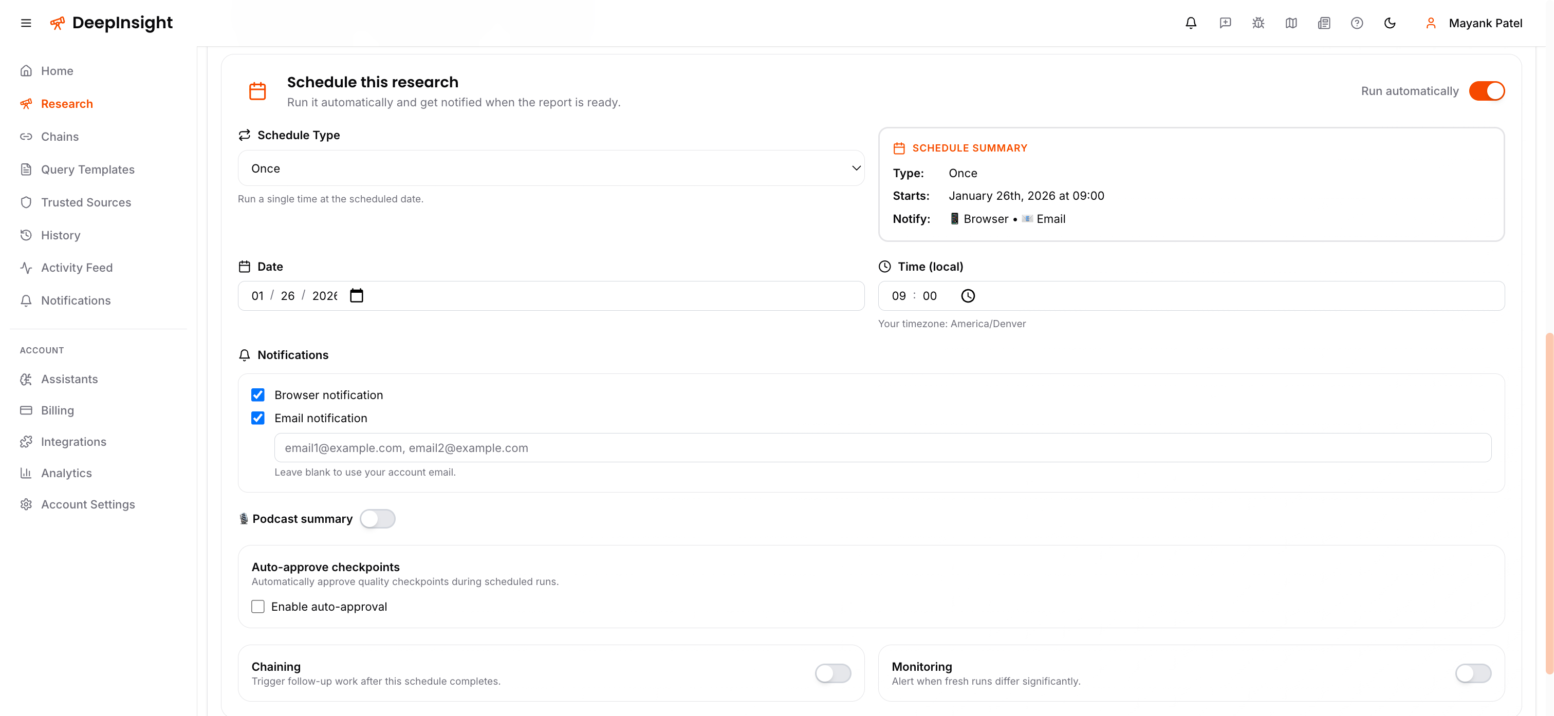 DeepInsight Platform gallery image