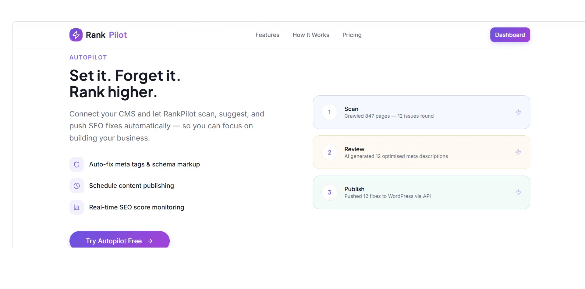 RankPilot AI SEO gallery image