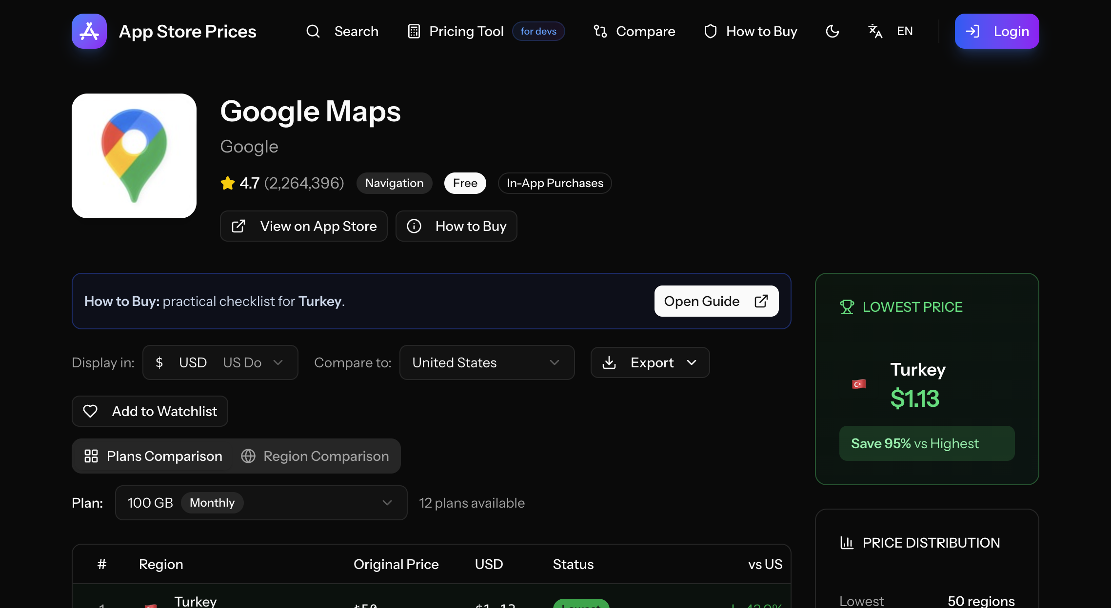 AppPriceLens.com gallery image