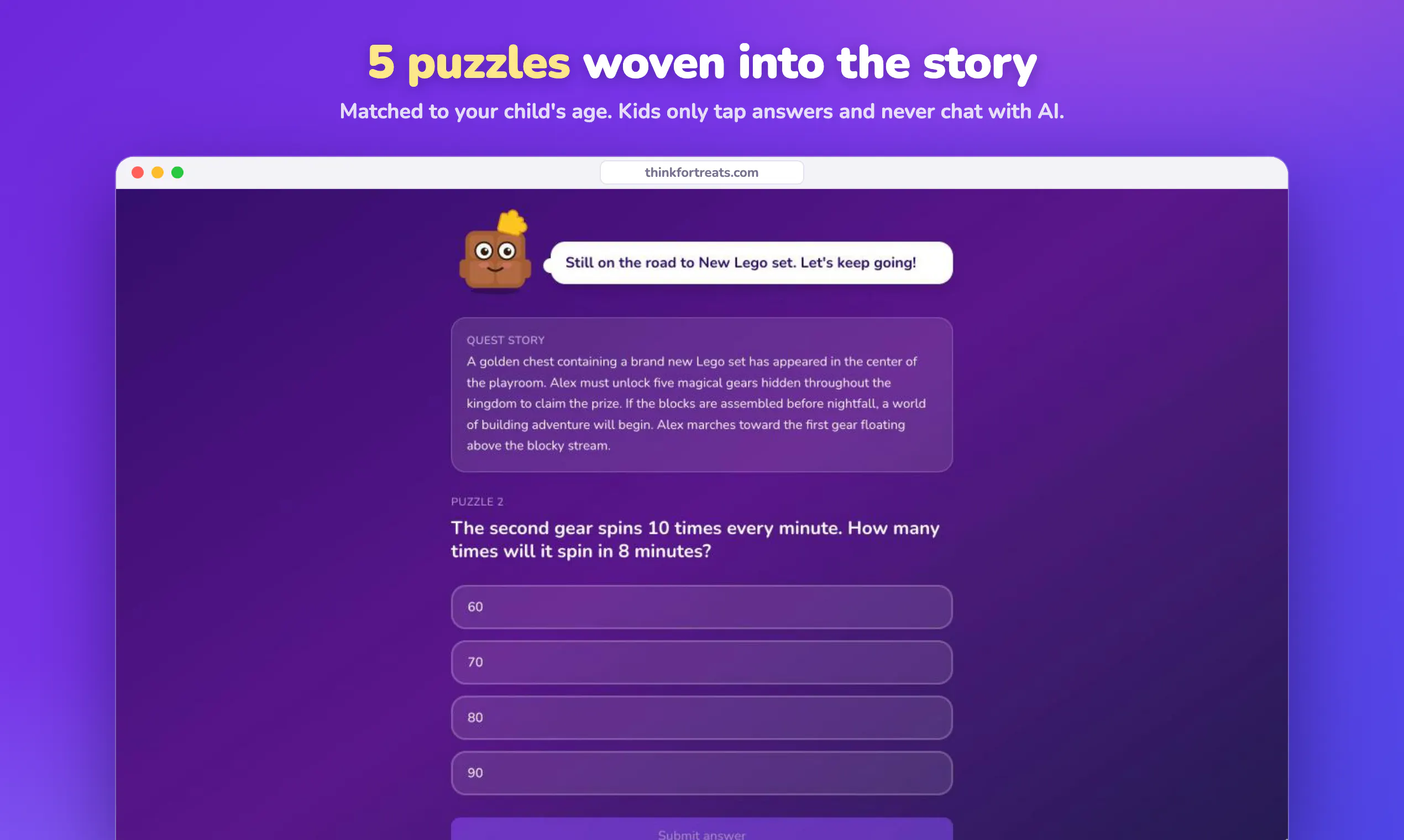 ThinkForTreats 截图 3