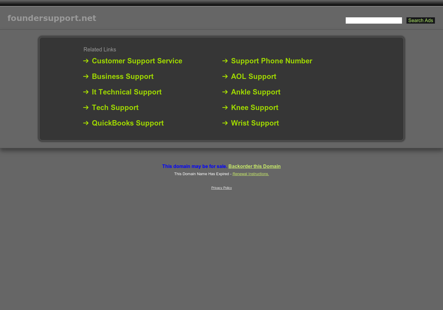 Founder Support Network