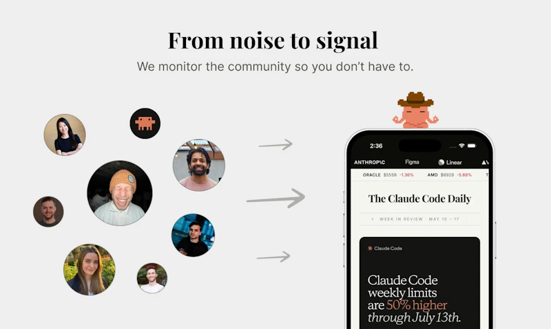 The Claude Code Daily screenshot 2