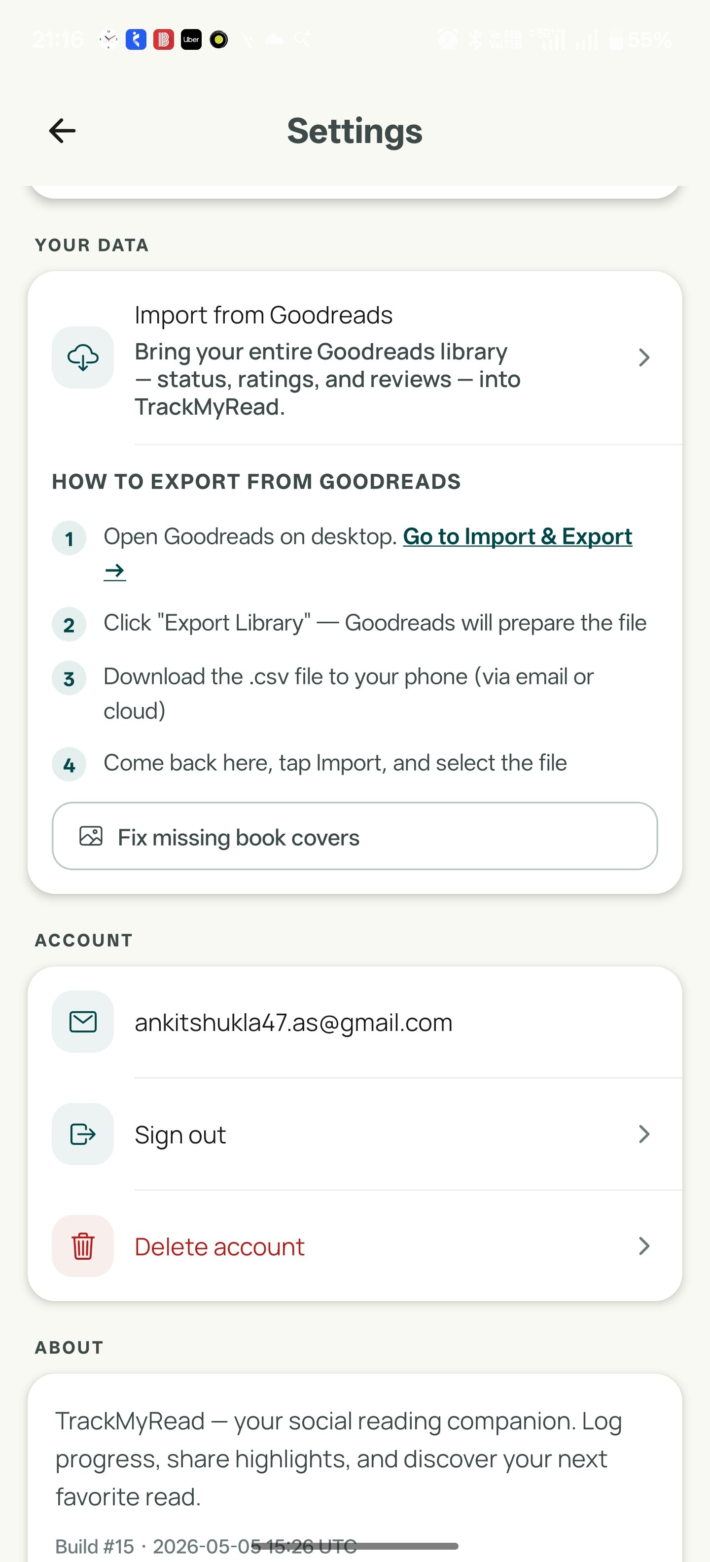TrackMyRead gallery image