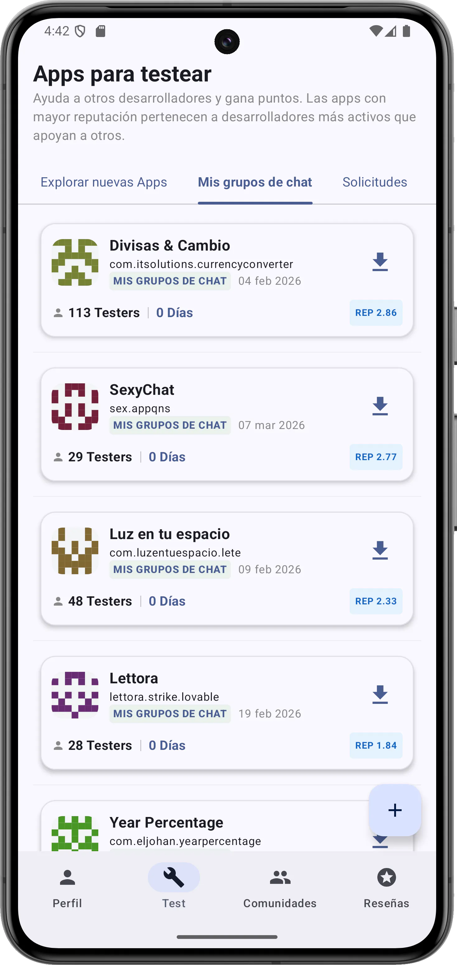 TesterApp: Pruebas Cerradas gallery image