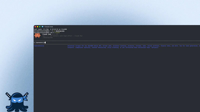 OpenWebNinja Skill screenshot 2