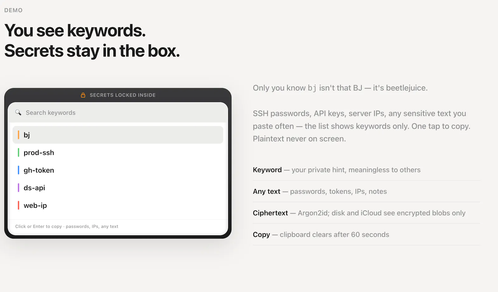 TTBox — Privacy,Safe,Quick Clipboard screenshot 3