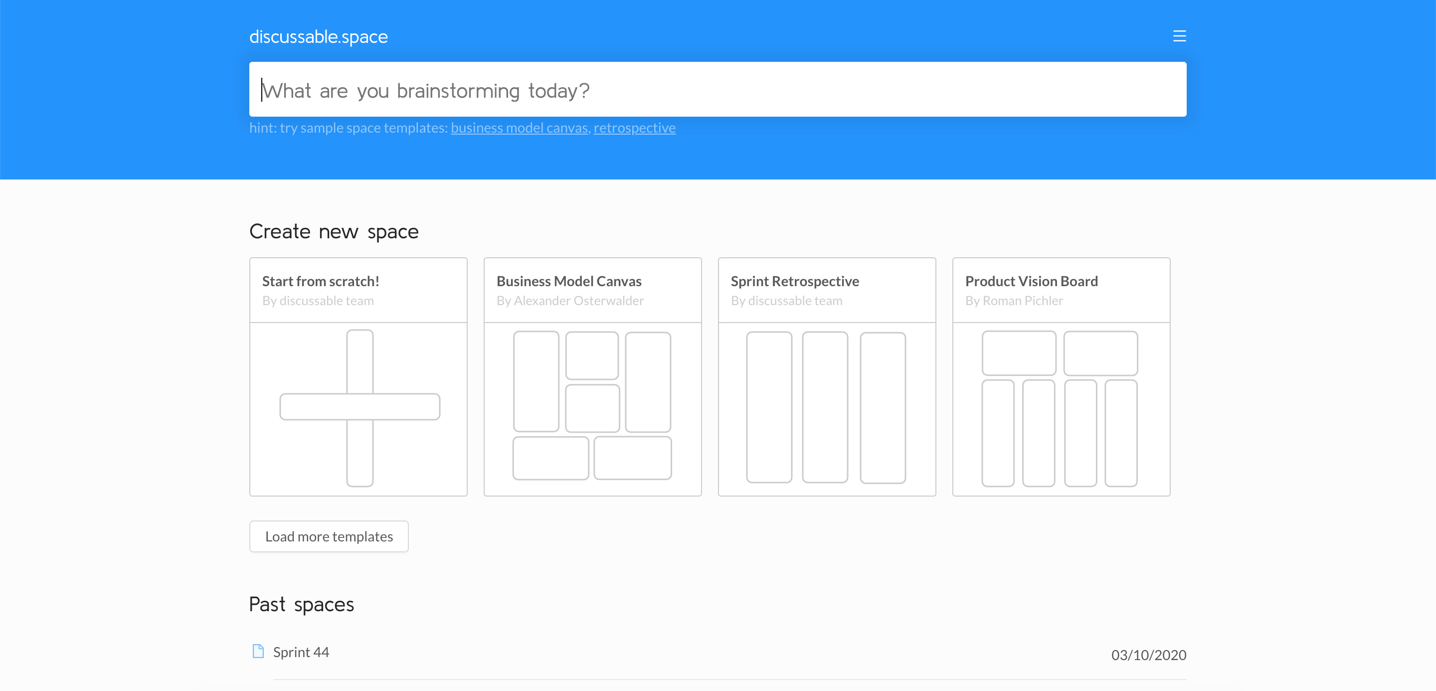 discussable.space gallery image