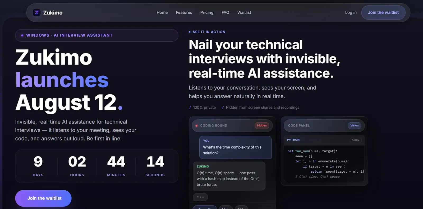 Zukimo screenshot 1