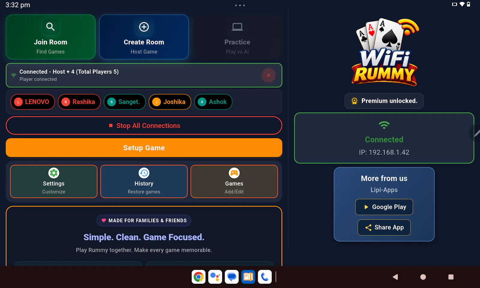 WiFi Rummy Multiplayer screenshot 4