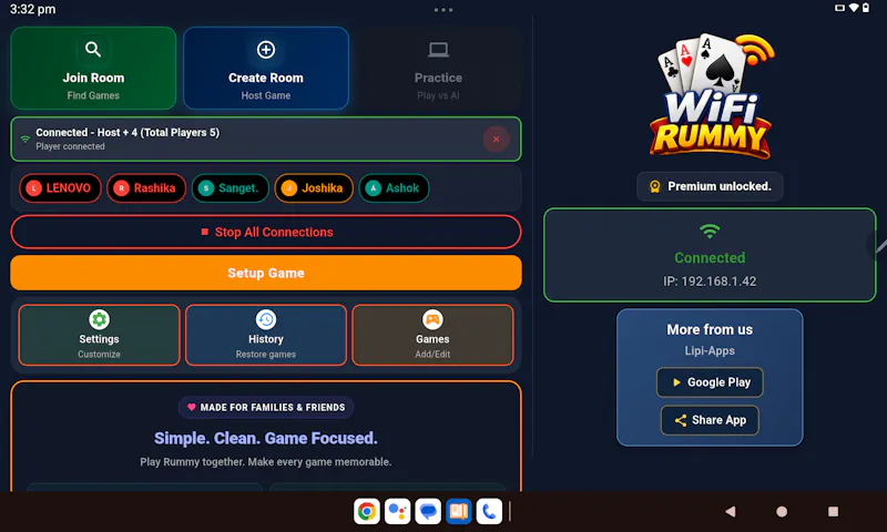 WiFi Rummy Multiplayer screenshot 4