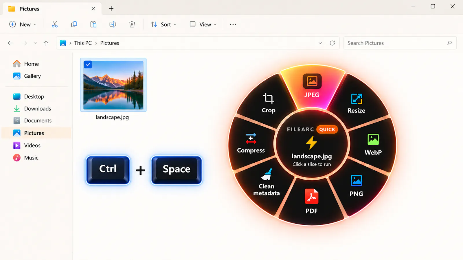 FileArc- Quick File Conversion Tool screenshot 2