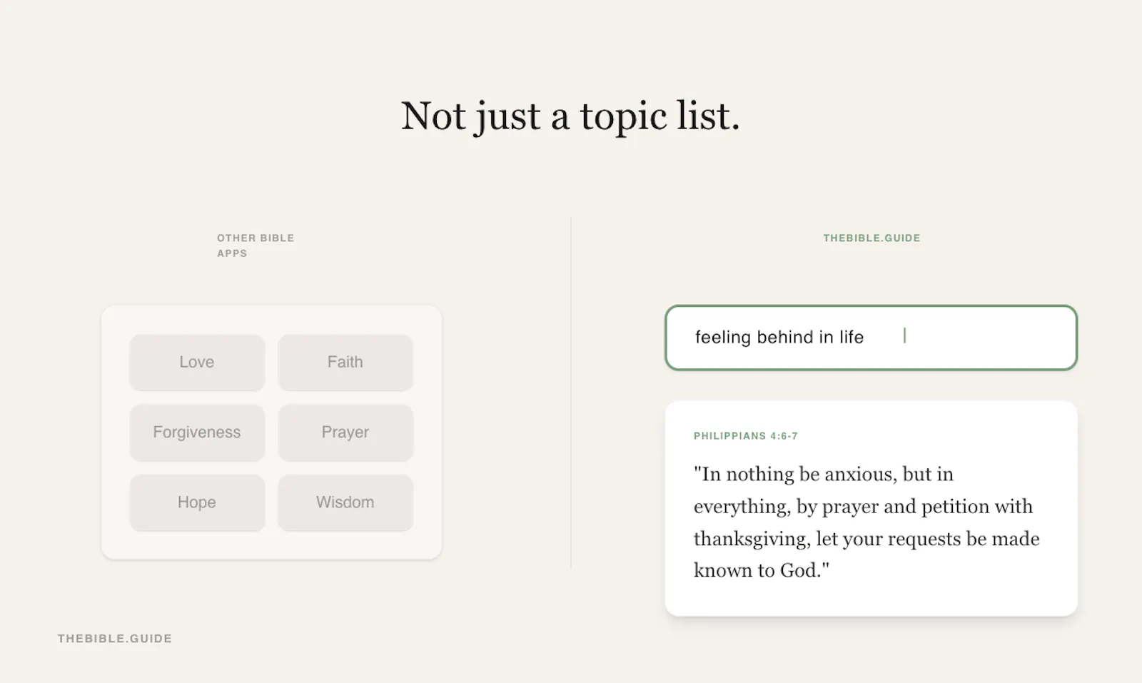 The Bible guide screenshot 4