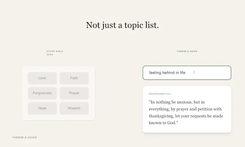 The Bible guide screenshot 4