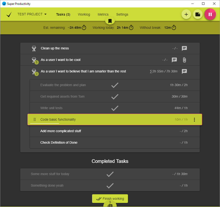 Super Productivity gallery image